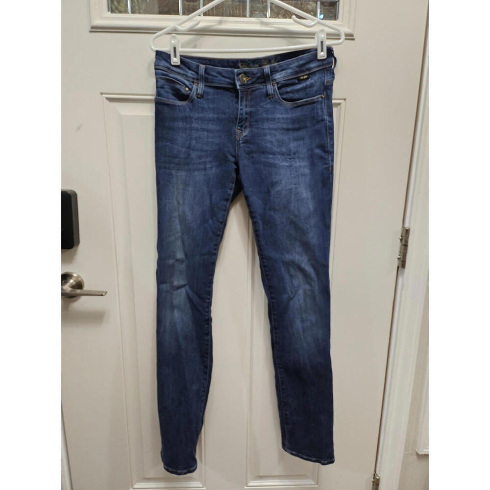 Mavi Gold Tess Denim Jeans Womens Size 25 High Rise Skinny Medium Wash Stretch